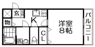 パ―チェ伊加賀本町の物件間取画像